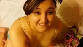 She was smiling til that first shot hit her!