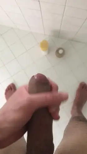 You guys like watching a fat cock head pop out of foreskin?