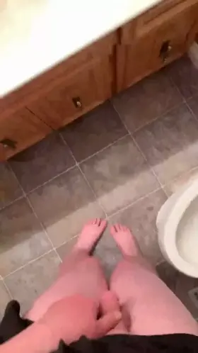 Trying to hold it in 🥺