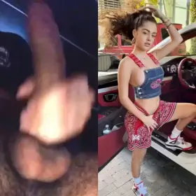 Malu can’t take her eyes off it