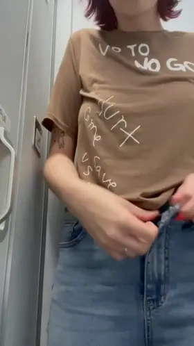 My pussy was begging to be touched after sitting for my 6hr flight.