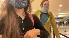 Flashing at the airport is my favorite