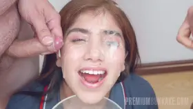 Babe loves Bukkake 💦🔥