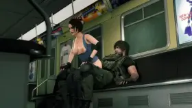 Jill Reverse Riding Carlos (Wampa)