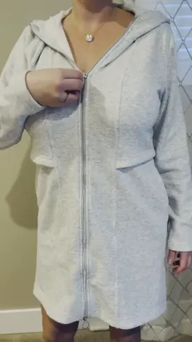 Did my jacket do a good job of hiding my natural titties?