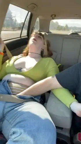Cumming on a road trip
