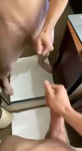 Mirror cumshot🤍💦🥵