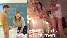 Embrace your inferiority as an Asian boy and jerk off to WMAF porn exclusively