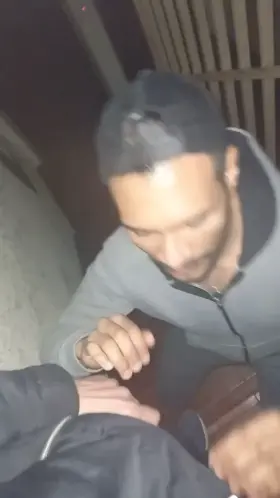 The hotel stairs are a great place for blowjobs 🥵 the adrenaline of being seen makes me so horny 🔥