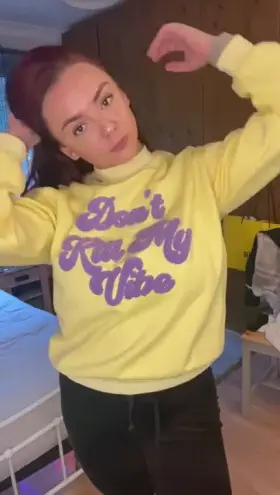 Did my sweatshirt hide them well? 😅 [oc]