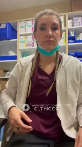 scrubs are better when I’m taking them off 👀[OC]