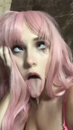 Showing you how horny I am to get cum-covered and mouth fucked