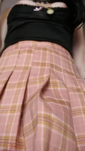 brave enough to peek under my skirt? you may just like what you find