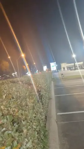 did a little risky stunt