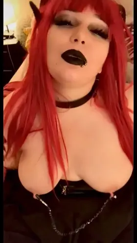 👹Succubus Begs for Masters Cum👹Available for 6 more days 🎊Birthday Month Sale (3.24$) Lots Of Full Video Releases to Celebrate 🎊Links In Comments 😘
