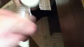 Dumping big load of cum