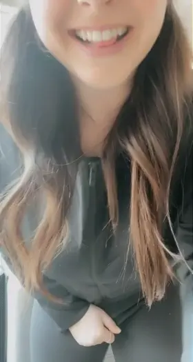 My all black outfit really brings out my ghost nips. 🖤