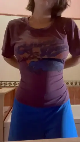 I love how they hang when I titty drop ;)