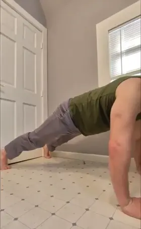 Anyone wanna lay below me as I do some pushups?