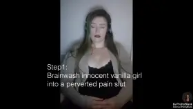 I turned an innocent [F] girl into a pain slut with hypnosis. I wanted to test how wet I could get her with pain only.