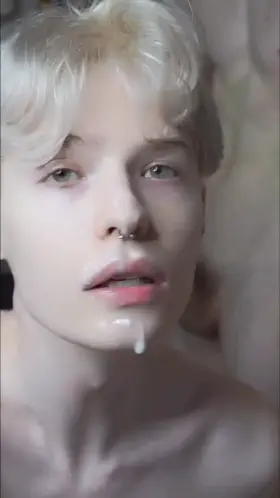 happy with a load on my face