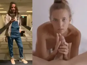 Katya Clover handjob