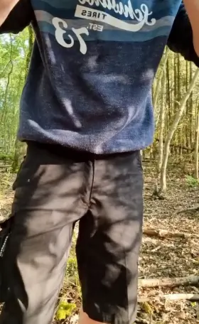 I just love the feeling of being naked in nature