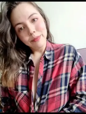 DDs and a cute girl in flannel
