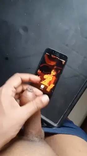 Nutting hard on a lewd Vtuber