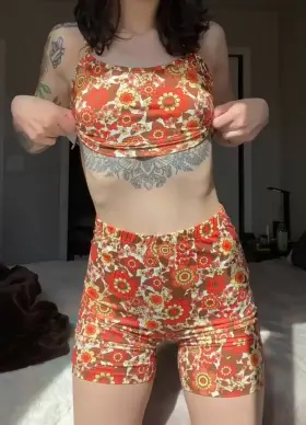 I hope you like my barely there titty drop 😅