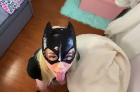 I had SO much fun dressing up as batwoman!