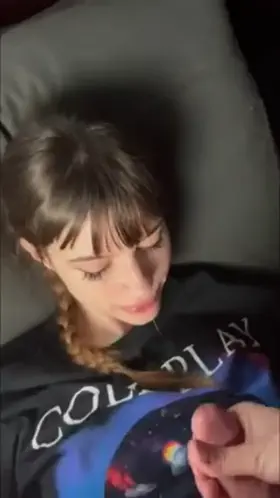 Adorable teen moans while getting fingered