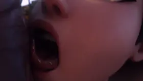 Tracer deepthroats massive cock (Sound) [nordehartet]