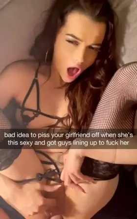 You forgot to wish your girlfriend on her birthday because your bully gave you a lot of work to deal with and now she is pissed. But your bully gave her the attention she needed by fucking her.