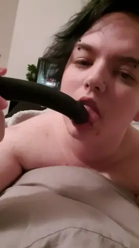 I can take a 5.5 inch dildo down my throat pretty easily, do you think I need a bigger one to practice with?