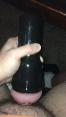 Me fucking my fleshlight earlier this morning (oc)