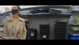 The trench coat hides me well when I want it to