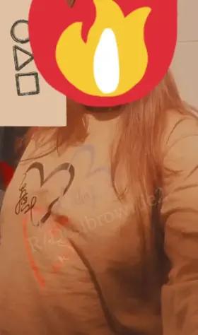 I want you to cum on my tits [f]