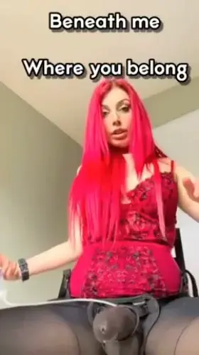 Take in the view while you can... try not to get my cum in your slutty little eyes ~