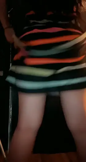 I didn’t wear any panties today 😮