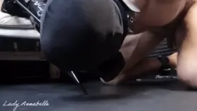 Lick it till they're all clean...