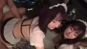 Rental girlfriend in the street