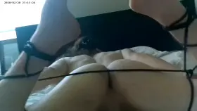 His ass looks amazing when he's all tied up [OC]