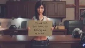 Tifa Lockheart wants to thank you for 100k follows (lvl3toaster) [Final Fantasy VII]
