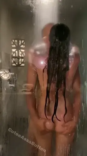 That whole showering together to save water saying is such a myth.[mf]