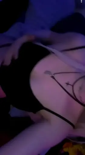 Hope you like a goth titty drop