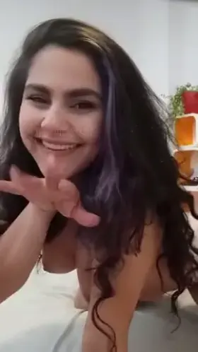 Outside I'm smiling but on the inside I'm crying for dick