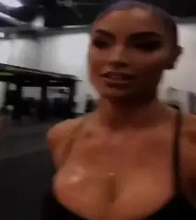 One minute of Eva Marie's Big Tits