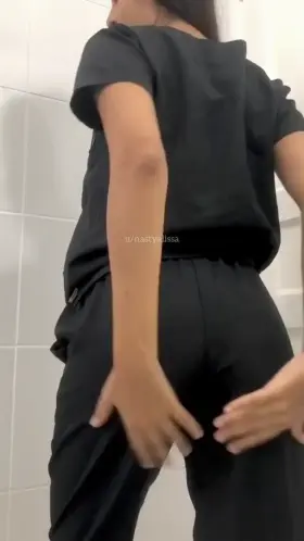 wearing red panties for my patients 🥰