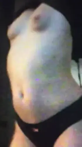 Tiny bouncing tiddies revealed in slow motion- poor quality because it’s recorded off a home video (OC)